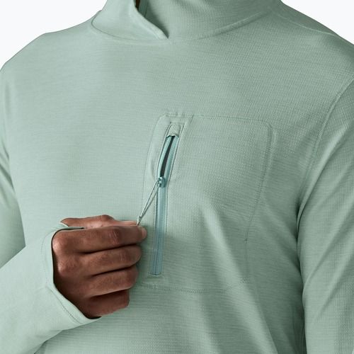 Men's sweatshirt Patagonia Capilene Cool Sun Hoody thermal blue/thin ice x-dye