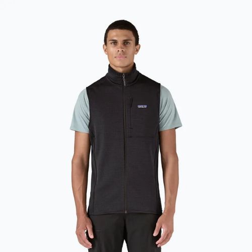 Men's gilet Patagonia R1 black