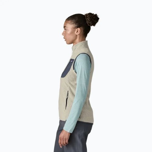 Women's gilet Patagonia R1 Air wool white