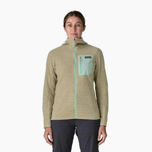 Women's fleece sweatshirt Patagonia R1 Air Full-Zip Hoody weathered stone