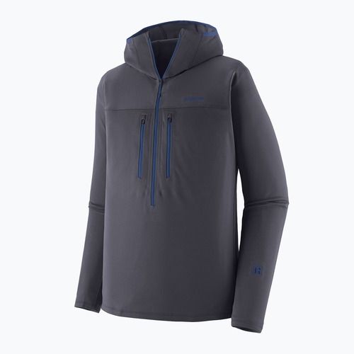 Men's sweatshirt Patagonia R1 Ultralight Hoody smolder blue