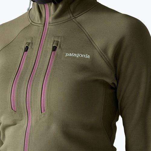 Women's sweatshirt Patagonia R1 Ultralight Hoody basin green
