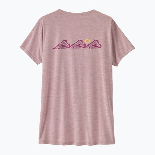 Women's T-shirt Patagonia Capilene Cool Daily Shirt - Boardshort Logo quiet violet