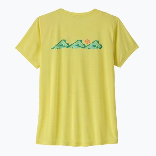 Women's T-shirt Patagonia Capilene Cool Daily Shirt - Boardshort Logo lemon zest
