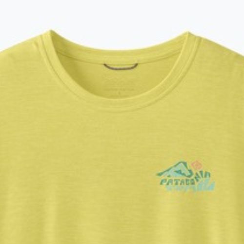 Women's T-shirt Patagonia Capilene Cool Daily Shirt - Boardshort Logo lemon zest