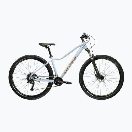 Women's mountain bike KROSS Lea 4.0 W 29 white/purple/shine