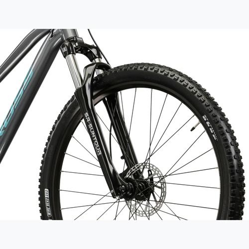 Women's mountain bike KROSS Lea 4.0 W 27.5 grey/turquoise/shine
