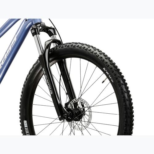 Women's mountain bike KROSS Lea 4.0 W 27.5 blue/silver/shine