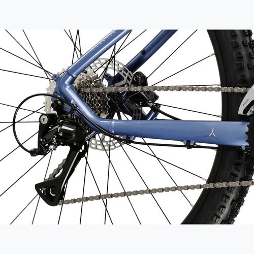 Women's mountain bike KROSS Lea 4.0 W 27.5 blue/silver/shine