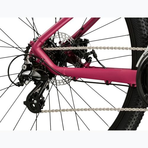 Women's mountain bike KROSS Lea 2.0 W 29 pink/silver/matte
