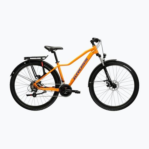 Women's mountain bike KROSS Lea 2.0 Eq W 29 orange/navy/shine