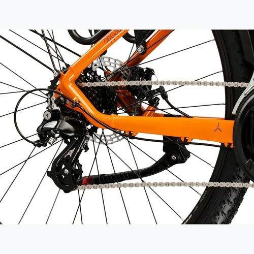 Women's mountain bike KROSS Lea 2.0 Eq W 29 orange/navy/shine