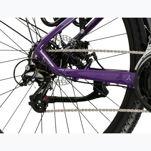 Women's mountain bike KROSS Lea 2.0 Eq W 27.5 purple/purple/shine