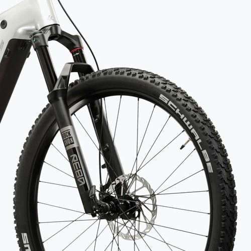 Women's electric bike KROSS Influx Hyb 5.0 W 27.5 el. 800 Wh silver/blue/shine