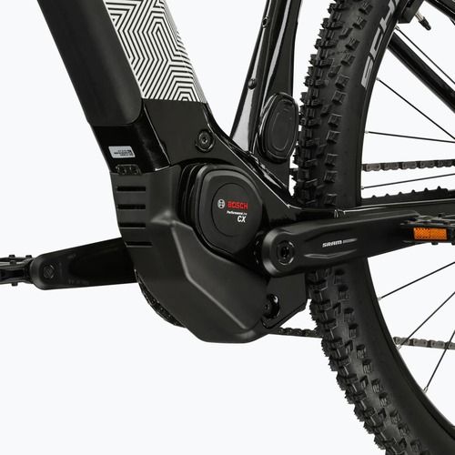 Electric bike KROSS Influx Hyb 5.0 29 el. 800 Wh black/white/shine