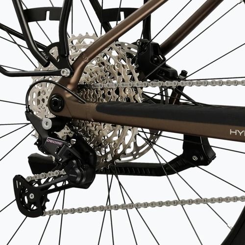 Electric bike KROSS Influx Suv Hyb 4.0 800 27.5 el. grey/copper/matte