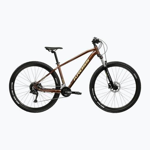 Mountain bike KROSS Hexagon 5.0 27.5" brown/gold/shine