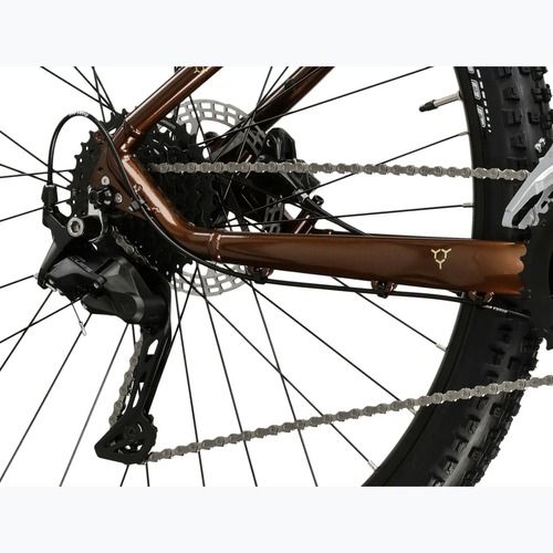 Mountain bike KROSS Hexagon 5.0 27.5" brown/gold/shine