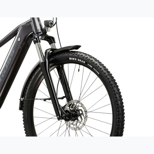 Electric bike KROSS Hexagon Boost 1.0 Eq el. graphite/graphite/shine