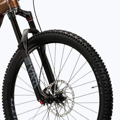 Men's electric bike KROSS Grist Boost 3.0 el. 630 Wh brown/black/shine
