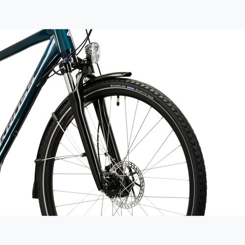 Trekking bike KROSS Explorer 4.0 turquoise/silver/shine