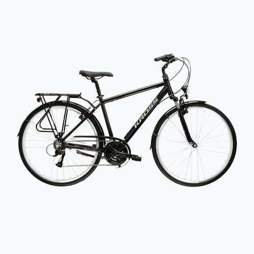 Trekking bike KROSS Explorer 2.0 black/silver/shine