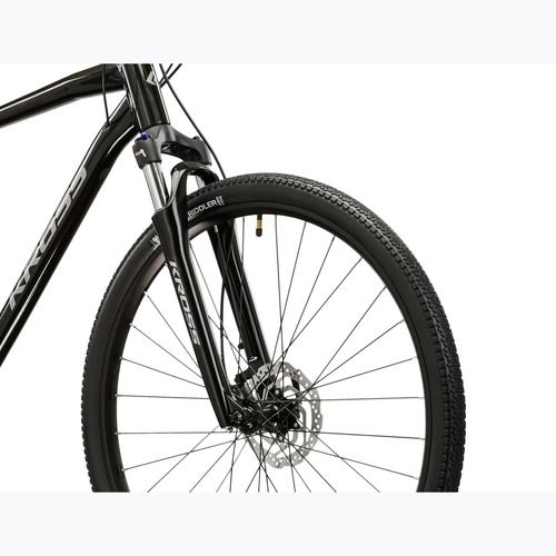 Cross bike KROSS Evado 7.0 black/silver/shine