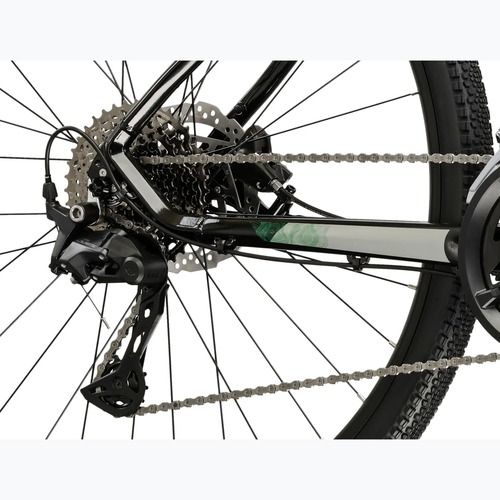 Cross bike KROSS Evado 7.0 black/silver/shine