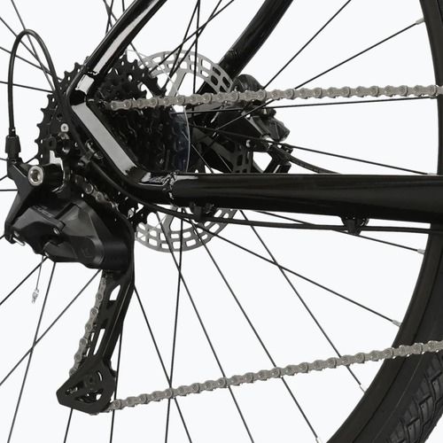 Cross bike KROSS Evado 5.0 black/green/shine