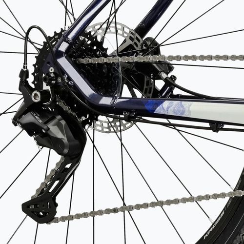 Cross bike KROSS Evado 5.0 navy/silver/shine