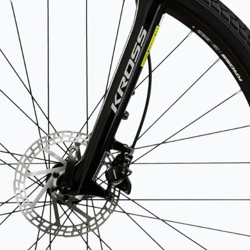 Women's cross bike KROSS Evado 5.0 W purple/black/shine