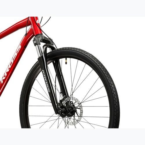 Cross bike KROSS Evado 4.0 maroon/white/shine