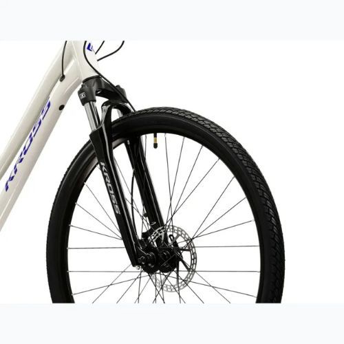 Women's cross bike KROSS Evado 4.0 W grey/navy