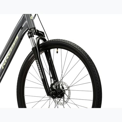 Women's cross bike KROSS Evado 3.0 W grey/green