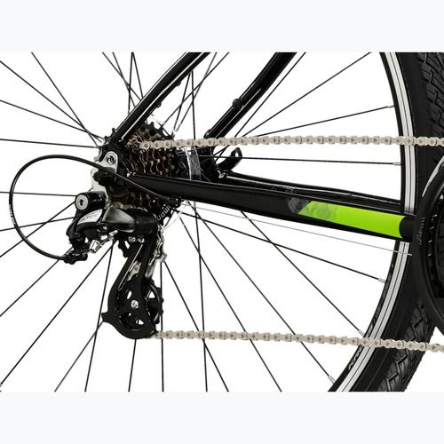 Cross bike KROSS Evado 2.0 black/green/shine