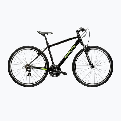 Cross bike KROSS Evado 2.0 black/green/shine