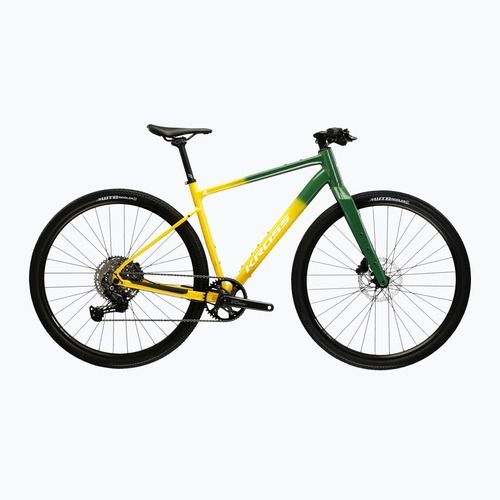 Gravel bike KROSS Esker FL green/yellow/shine