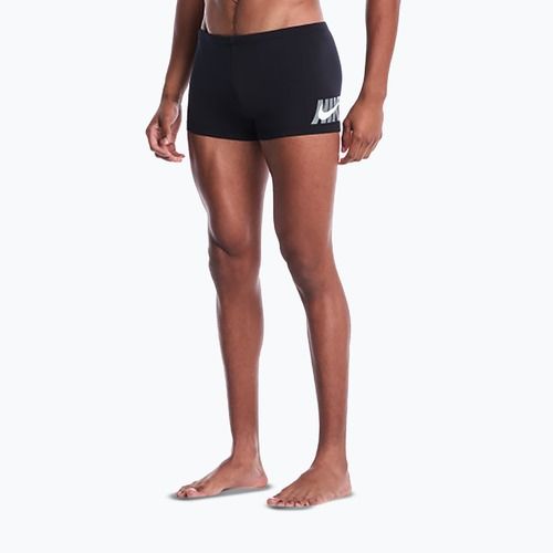 Men's swim boxer trunks Nike Logo Graphic Square Leg black