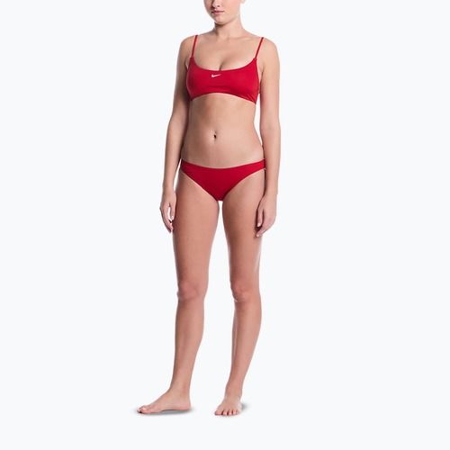 Women's two-piece swimsuitNike Essential Bralette Bikini gym red