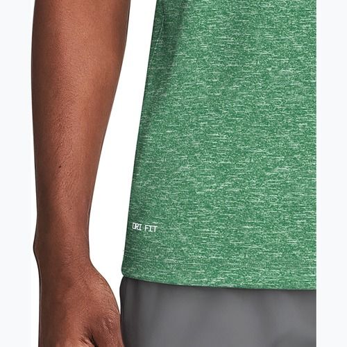 Men's swim top Nike Heather Hydroguard malachite