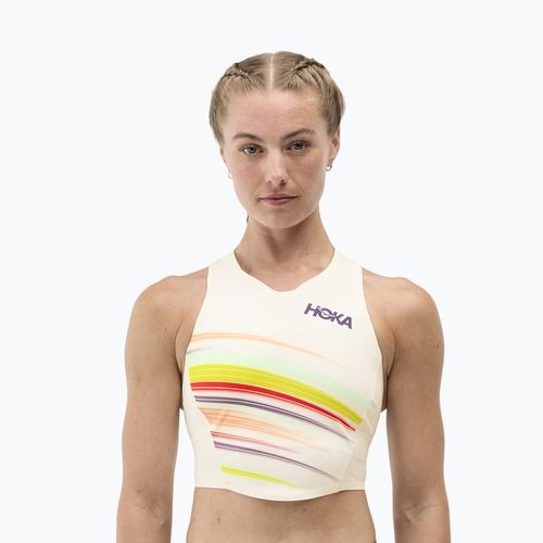 Training top HOKA Race Day Crop alabaster flare