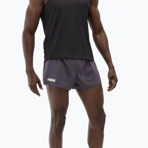 Men's running shorts HOKA Race Day Split squid ink