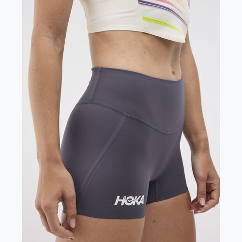Women's running shorts HOKA Race Day Fitted 2.5" squid ink