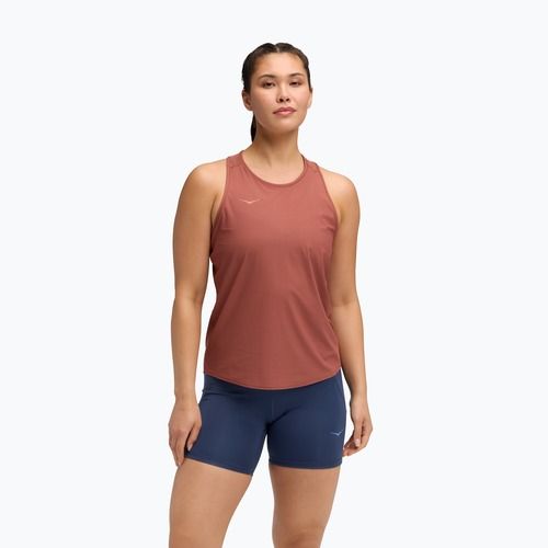 Women's running top HOKA Airolite Tank 2.0 rouge