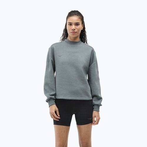 Women's running sweatshirt HOKA Kaitoro Knit Crew slate blue