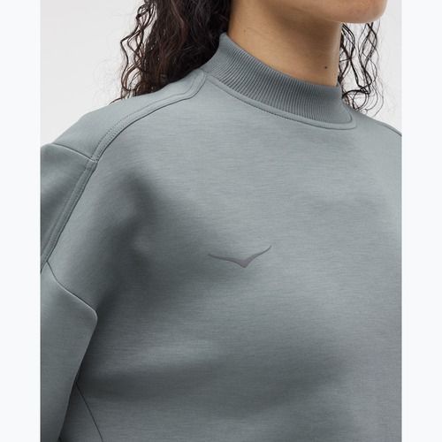 Women's running sweatshirt HOKA Kaitoro Knit Crew slate blue