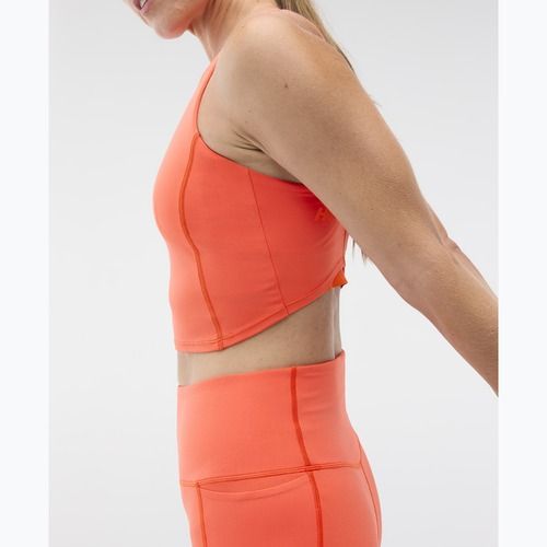 Training bra HOKA Elaro Crop bell pepper