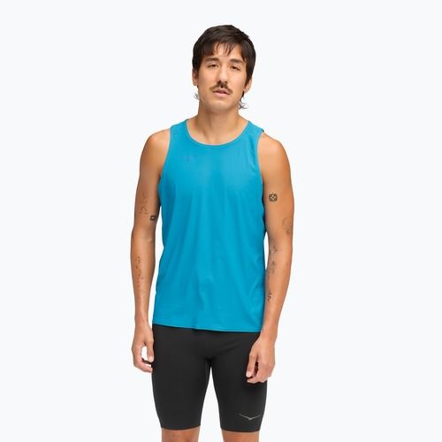 Men's running top HOKA Airolite Tank 2.0 hoka blue
