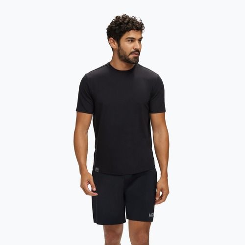 Men's running top HOKA Essential Tee black