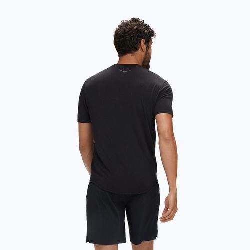 Men's running top HOKA Essential Tee black